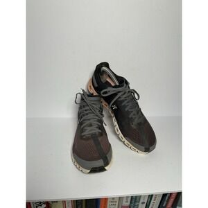 On Running Cloudswiss Shoes Women's US‎ 8.5 Black Peach CloudTec Runners